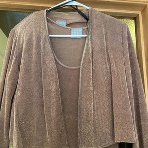 Full length dress with jacket